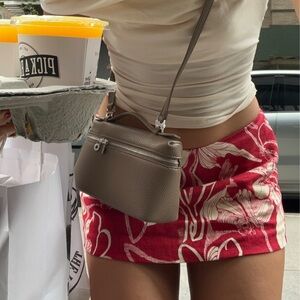 REFORMATION Mia Low Waist Skort in Las Dalias 2